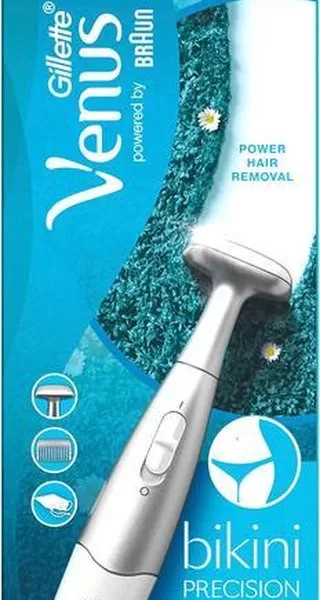 Gillette Venus Bikini Precision Trimmer - Voor Nauwkeurig Scheren van Gevoelige Gebieden, Vervangbare Mesjes, Eenvoudig in Gebruik