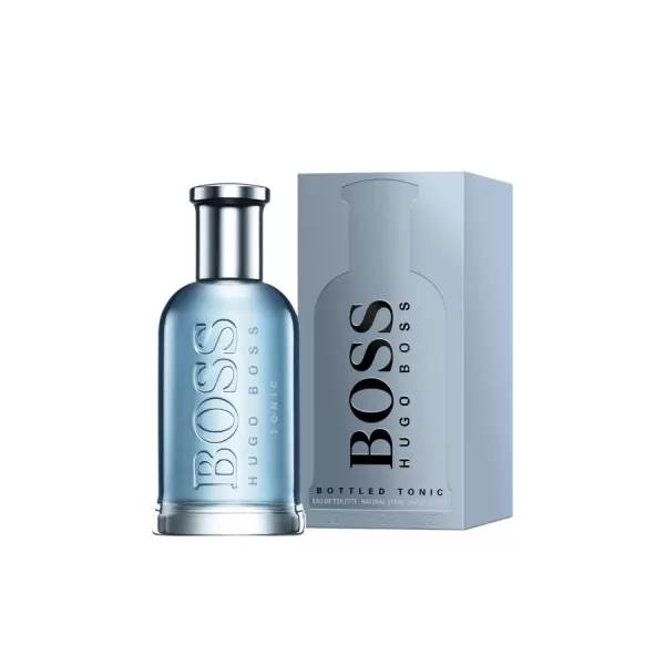 Hugo Boss Bottled Tonic 100 ml - Eau de Toilette voor Heren - Verfrissende Citrusgeur met Gember & Hout - Perfect voor Warm Weer