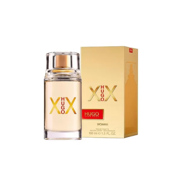 Hugo Boss XX 100ml Eau de Toilette für Damen – Verführerisches Gourmand Parfum mit Mandarinen, Jasmijn & Amber