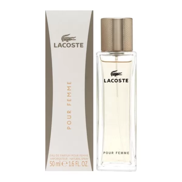Lacoste Pour Femme Eau de Parfum 50 ml - Bloemig, Fris & Kruidig - Topnoten: Piment, Fresia - Houtige Basis met Ceder & Sandelhout
