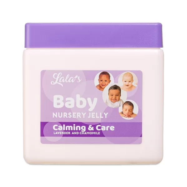 Lala's Baby Jelly Lavendel 368g - Zachte, hydraterende crème met Lavendel & Kamille voor Babyhuid, ideaal bij luierwissels en 's nachts.