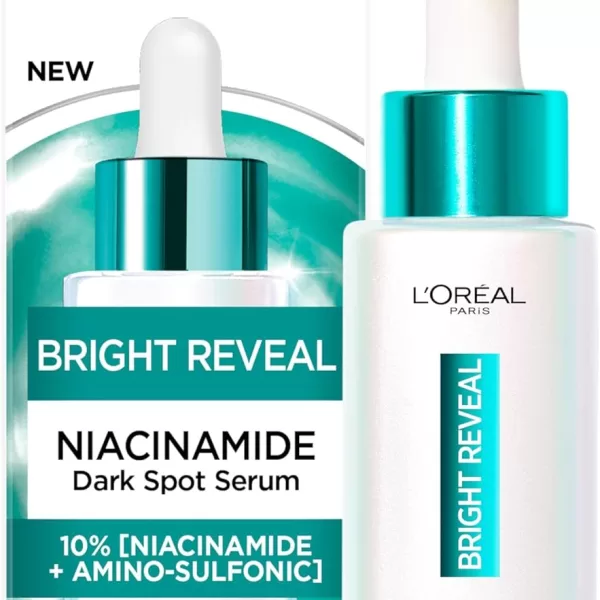 L'ORÉAL PARIS Serum Bright Reveal Niacinamide 30 ml - Verhelderend serum voor een stralende huid en vermindering van donkere vlekken