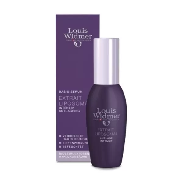 Louis Widmer Extrait Liposomal 30 ML - Intensief Anti-Aging Serum voor Droge & Rijpe Huid met Hyaluronzuur & Collageen - Hydrateert en Verstevigt