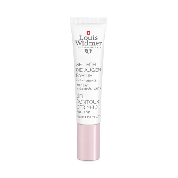Louis Widmer Eye Contour Gel 15ml - Unscented, Moisturizing, Anti-Aging, Reduces Wrinkles, Ideal for Sensitive Skin, Refreshing Formula
