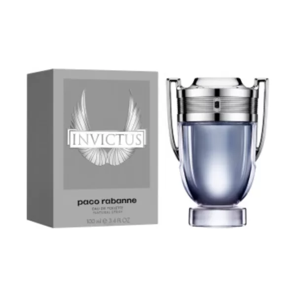 Paco Rabanne Invictus Eau de Toilette 100 ml für Herren – Frische & Sinnlichkeit, marine Noten, Grapefruit, Amber, Siegerduft