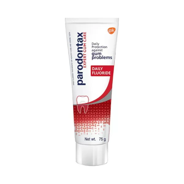 Parodontax Original Fluoride Tandpasta - 12 Tubes voor Gezond Tandvlees en Tanden, Voorkomt Bloedend Tandvlees, 70% Actieve Ingrediënten