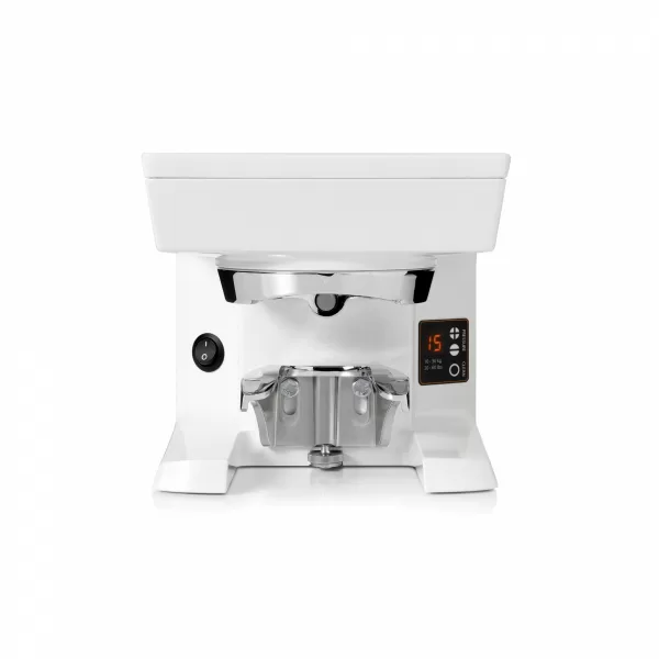 PuqPress M2 Tamper für Mythos 1&2 - Schwarz, 54,3mm, Automatischer Gastro-Tamper, Einstellbarer Druck, Schnellreinigung
