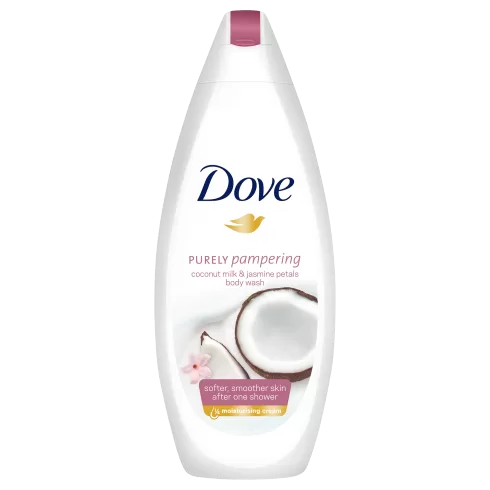Purely Pampering Kokos & Jasmijn Douchecrème 500ml - Verwöhnende Körperwäsche für entspannende Spa-Momente zu Hause