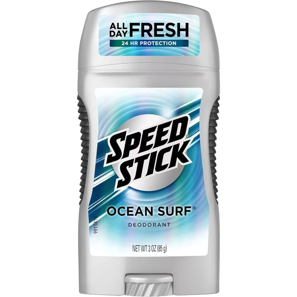 Speed Stick Deodorant Ocean Surf - 24Uurs Frisse Geur, Stick, Pack van 6, Ideaal voor Dagelijks Gebruik, Alle Huidtypes