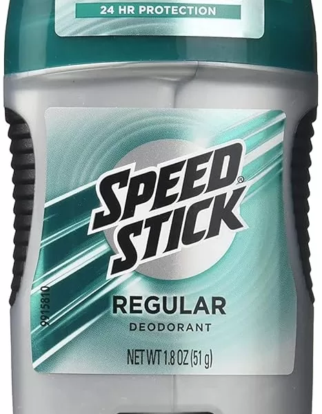 Speed Stick Deodorant voor Mannen, Regular - 6 Stuks, 24Uur Bescherming, Comfort Guard Applicator, Chemisch Vrij, Ideaal voor Dagelijks Gebruik