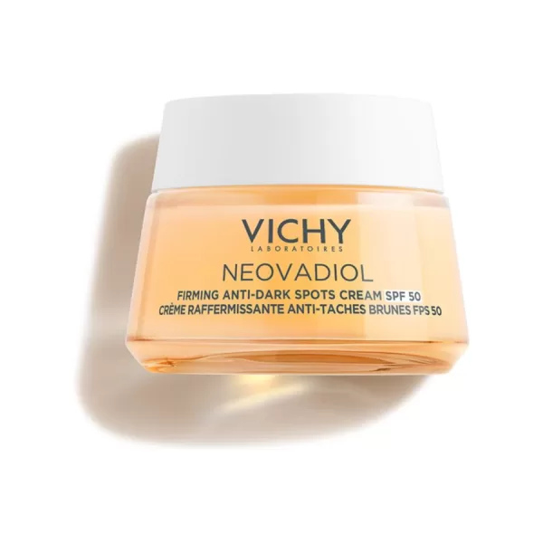 Vichy Neovadiol Anti-Pigmentvlekken Dagcrème SPF 50 - Verstevigend voor Rijpere Huid - 50 ml, Vermindert Rimpels & Vlekken, Voedend & Beschermend