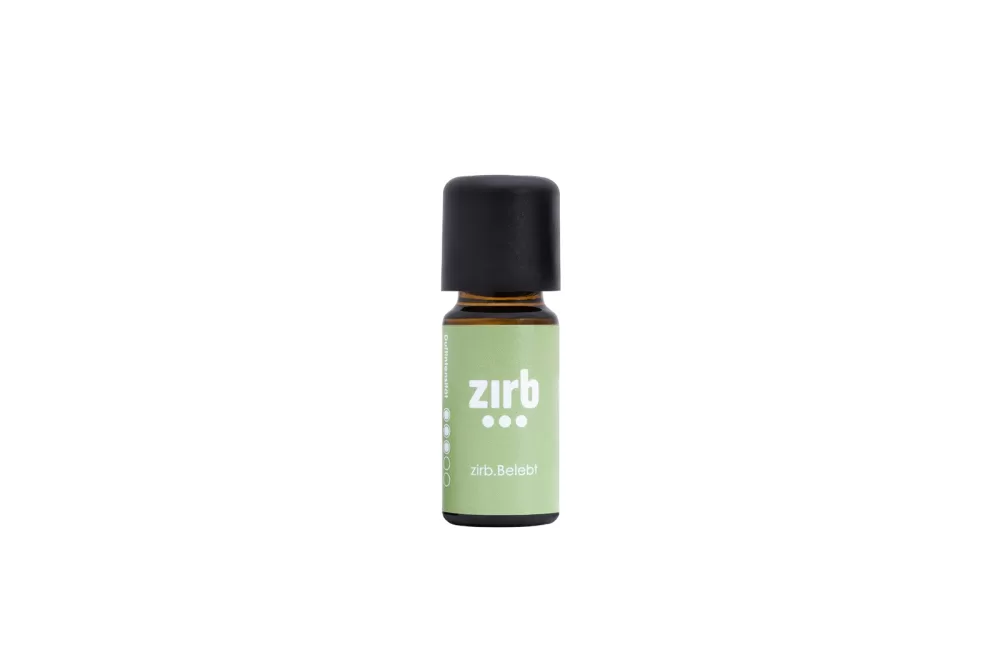 Ätherisches Öl zirb. Belebt 10 ml – Erfrischende Zitrusnoten, Kräuter & Weihrauch für Raumklima, Duftlampen und Saunaaufgüsse