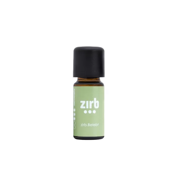 Ätherisches Öl zirb. Belebt 10 ml – Erfrischende Zitrusnoten, Kräuter & Weihrauch für Raumklima, Duftlampen und Saunaaufgüsse