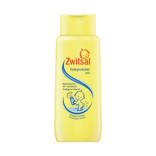 Zwitsal Baby Talkpoeder Voordeelverpakking – 6 x 100 gram – Beschermt en verzacht huid, dermatologisch getest, met bekende Zwitsal geur