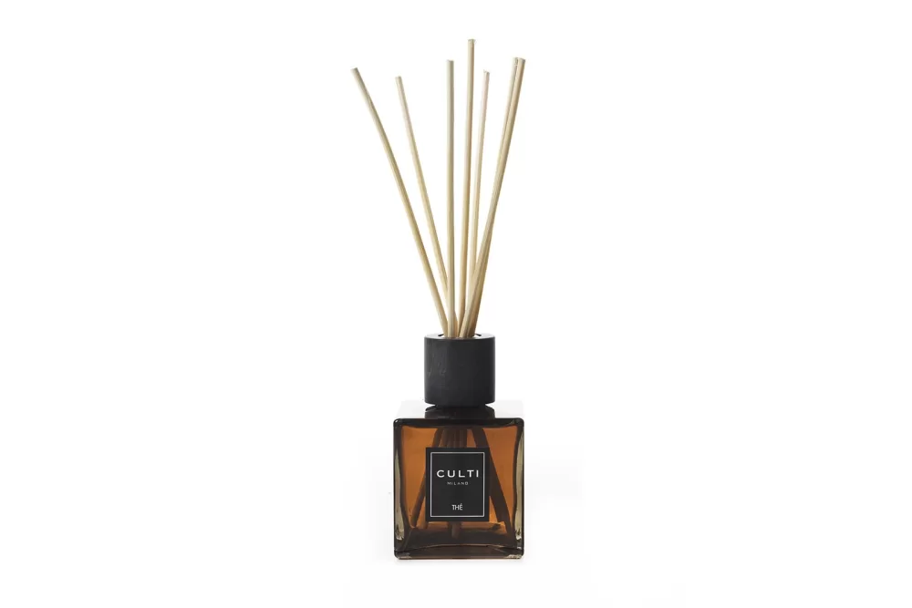 Culti Milano Thé Diffuser 250 ml - Aromatischer Raumduft mit Bergamotte, Sencha-Tee & Guajak Holz - Entspannende Atmosphäre für Ihr Zuhause