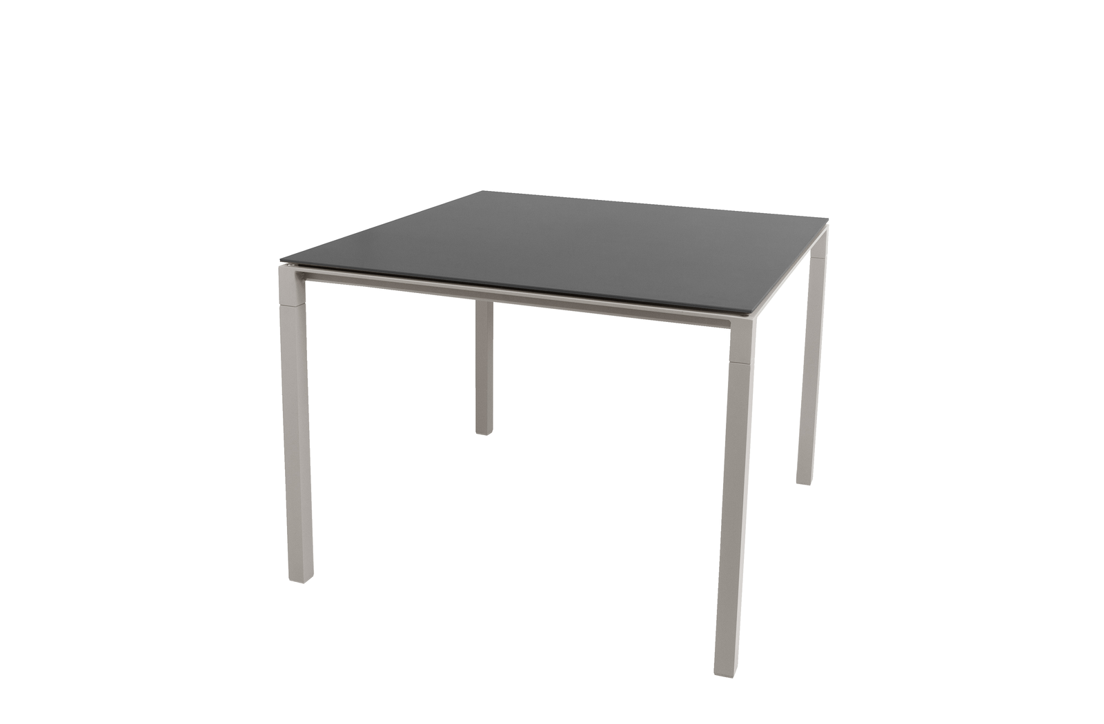 Cane-line Pure Esstisch 100x100 cm Taupe | Aluminium mit Keramikplatte | Modern & pflegeleicht für drinnen & draußen Cane-line Pure Esstisch 100x100 cm Taupe | Aluminium mit Keramikplatte | Modern & pflegeleicht für drinnen & draußen