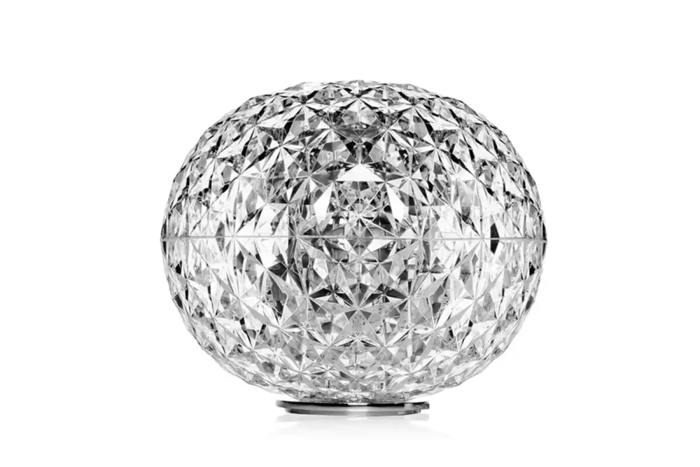 Kartell Planet | batteriebetriebene Tischleuchte Kristall