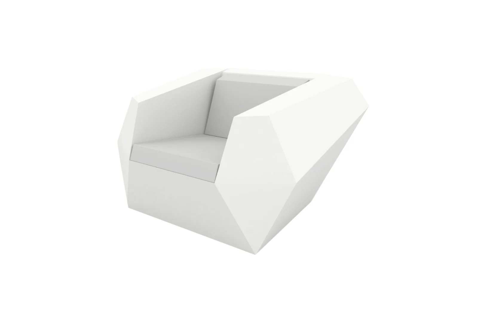 Vondom FAZ Loungesessel Weiß – Eleganter Design-Sessel aus Silvertex, modular & komfortabel für Wohn- und Außenbereich Vondom FAZ Loungesessel Weiß – Eleganter Design-Sessel aus Silvertex, modular & komfortabel für Wohn- und Außenbereich