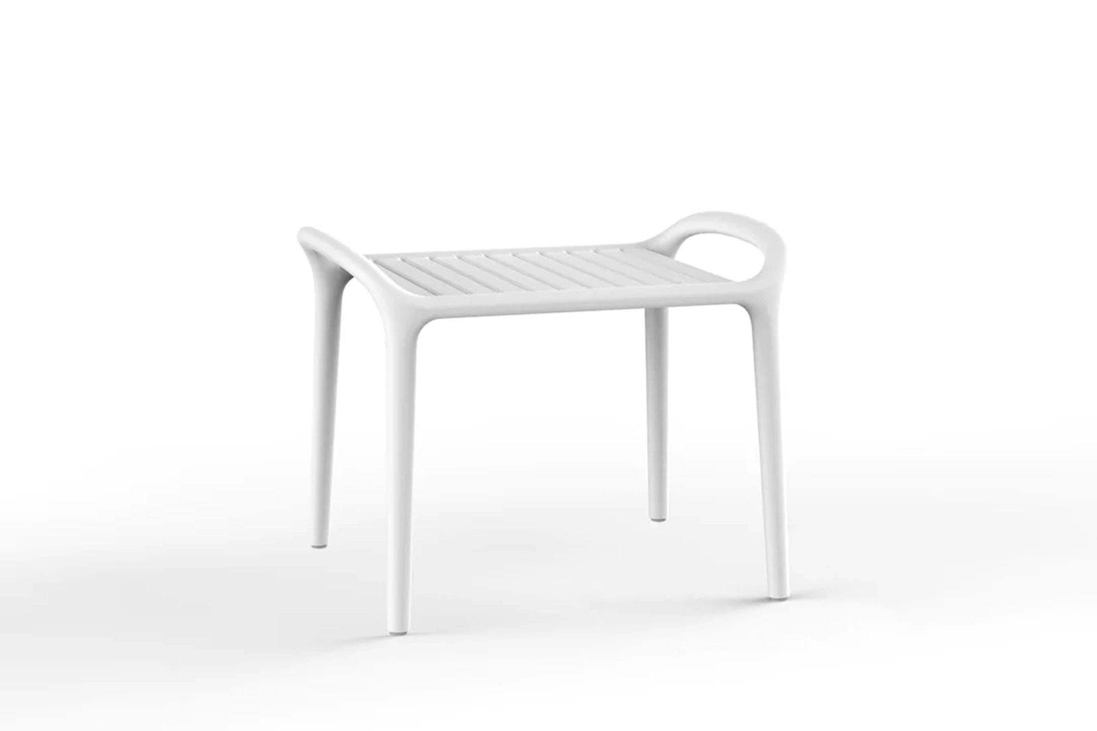 Vondom Ibiza Beistelltisch Weiß | Designer Eugeni Quitllet | 100% recycelbar | Elegantes Polypropylen | Garten & Terrasse Vondom Ibiza Beistelltisch Weiß | Designer Eugeni Quitllet | 100% recycelbar | Elegantes Polypropylen | Garten & Terrasse