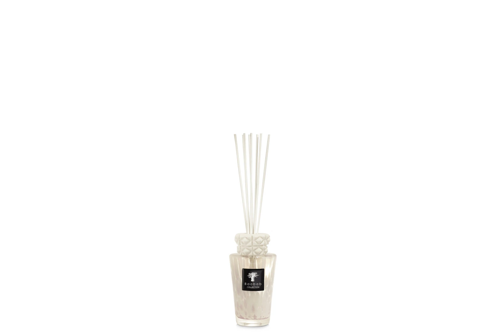 Baobab White Pearls Mini Totem Luxury Diffuser 250 ml - Blumiger Duft mit Moschus & Jasmin, Handgefertigter Keramikaufsatz, Geschenkbox Baobab White Pearls Mini Totem Luxury Diffuser 250 ml - Blumiger Duft mit Moschus & Jasmin, Handgefertigter Keramikaufsatz, Geschenkbox