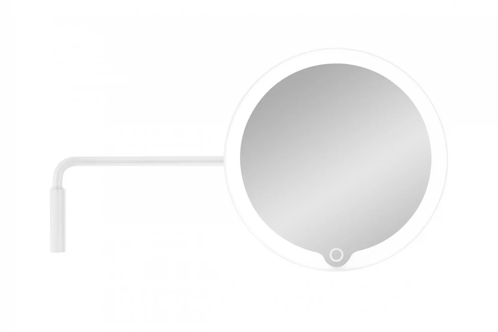 Blomus MODO LED Kosmetikspiegel Weiß, 5-fach Vergrößerung, dimmbar, 3 Lichtfarben, kabellos mit USB-C Wandhalterung Blomus MODO LED Kosmetikspiegel Weiß, 5-fach Vergrößerung, dimmbar, 3 Lichtfarben, kabellos mit USB-C Wandhalterung