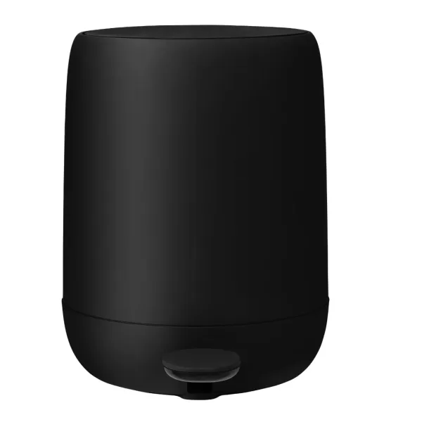 Blomus SONO Treteimer Schwarz 5L - Eleganter Soft-Touch mit Soft-Close-Funktion, herausnehmbarer Innenbehälter, ideal für Badezimmer Blomus SONO Treteimer Schwarz 5L - Eleganter Soft-Touch mit Soft-Close-Funktion, herausnehmbarer Innenbehälter, ideal für Badezimmer
