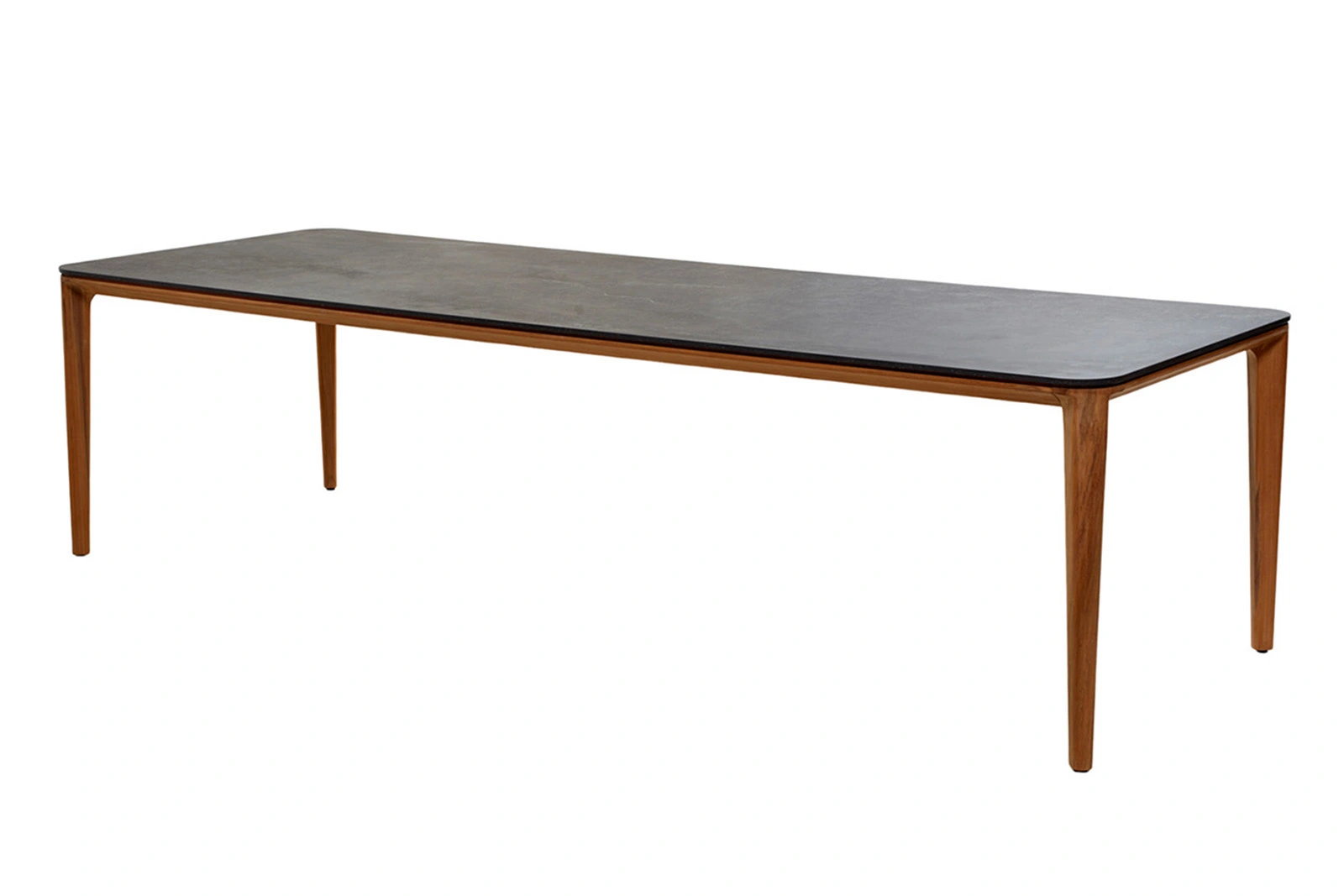 Cane-line Aspect Esstisch 280x100 cm – Teakholzgestell, Fossil Black Keramik, wetterfest & robust, ideal für den Außenbereich Cane-line Aspect Esstisch 280x100 cm – Teakholzgestell, Fossil Black Keramik, wetterfest & robust, ideal für den Außenbereich