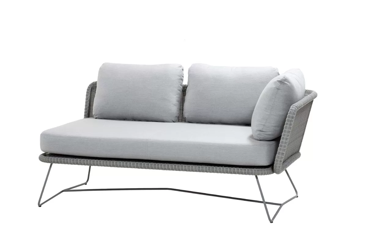 Cane-line Horizon 2-Sitzer Modulsofa Links - Skandinavisches Design, Wetterfest, Pflegeleicht, Taupe/Grau, 158x85x66 cm, Ideal für Terrasse/Garten Cane-line Horizon 2-Sitzer Modulsofa Links - Skandinavisches Design, Wetterfest, Pflegeleicht, Taupe/Grau, 158x85x66 cm, Ideal für Terrasse/Garten