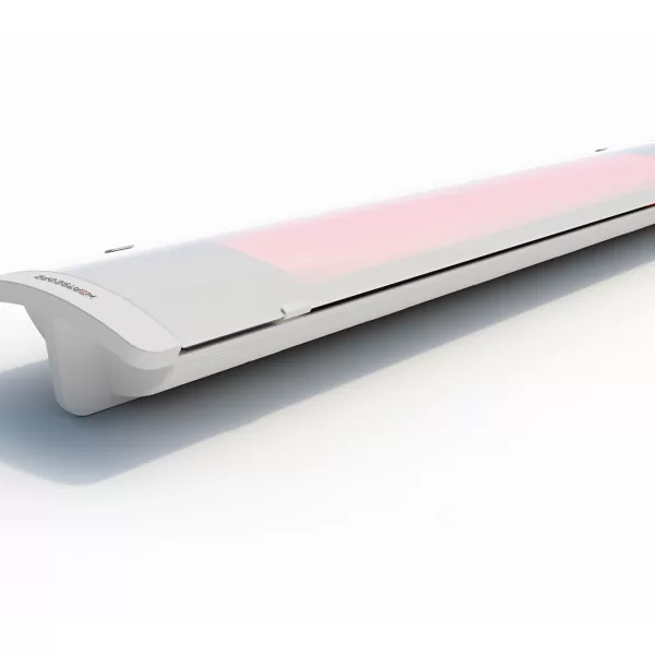 Heatscope Pure Heizstrahler 3000 W Weiß, manuelle Regelung, Aluminium, für Terrasse, Balkon, Garten, 2 Leistungsstufen, modernes Design Heatscope Pure Heizstrahler 3000 W Weiß, manuelle Regelung, Aluminium, für Terrasse, Balkon, Garten, 2 Leistungsstufen, modernes Design