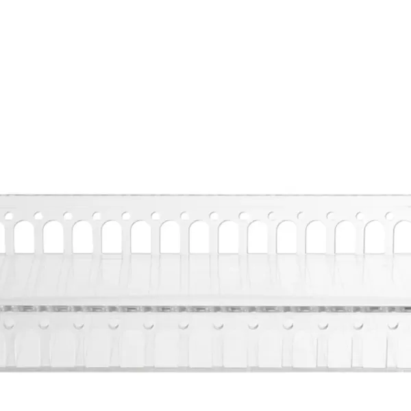 Kartell Piazza Tablett aus Kristall – Maßstabsgetreues Design inspiriert von den Plätzen von Lecce, stilvoll und einzigartig. Kartell Piazza Tablett aus Kristall – Maßstabsgetreues Design inspiriert von den Plätzen von Lecce, stilvoll und einzigartig.