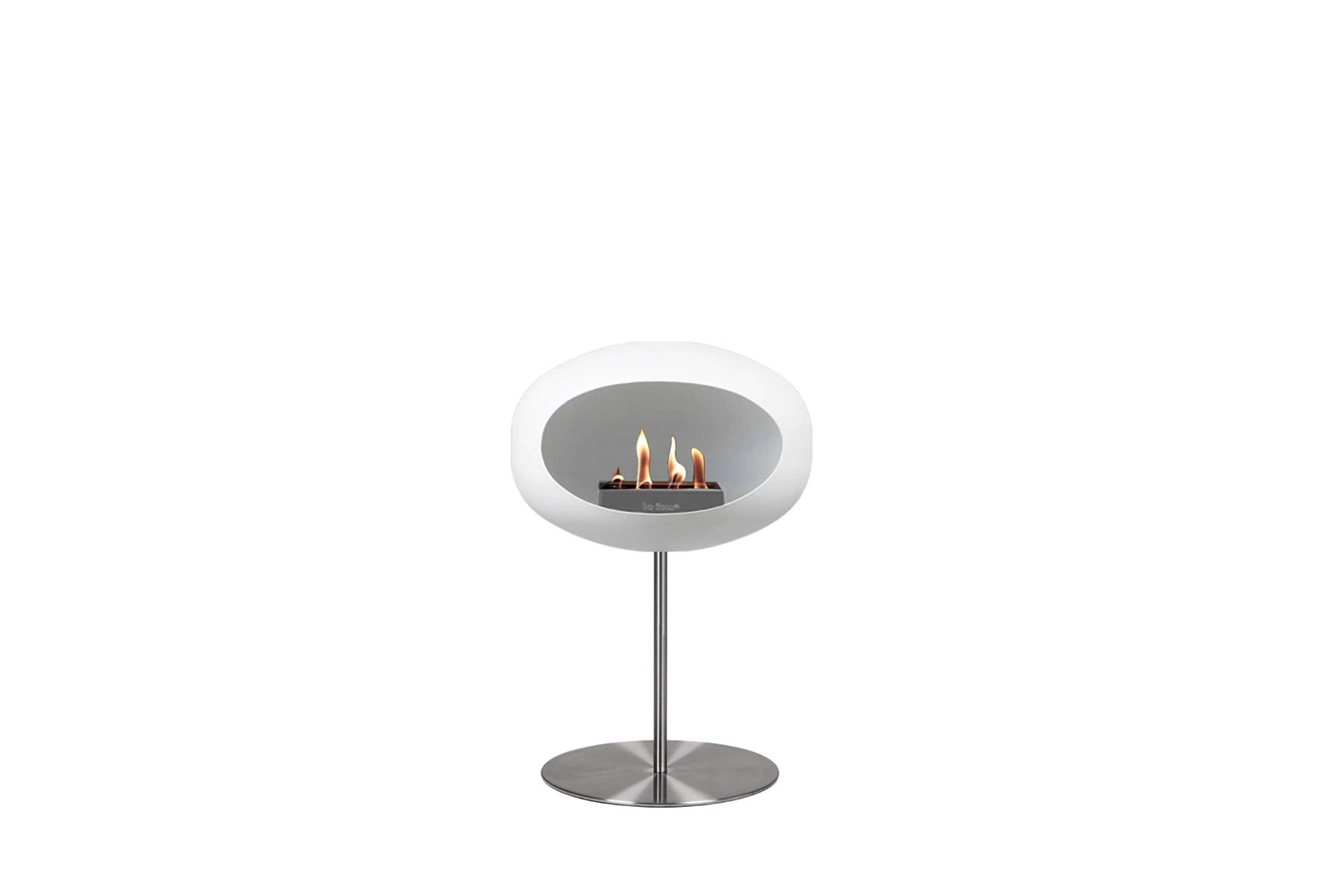 Le Feu Ground Steel Low White Bioethanol Kamin - Minimalistischer Edelstahl Kamin für stilvolles Ambiente, rauchfrei und einfach zu montieren Le Feu Ground Steel Low White Bioethanol Kamin - Minimalistischer Edelstahl Kamin für stilvolles Ambiente, rauchfrei und einfach zu montieren