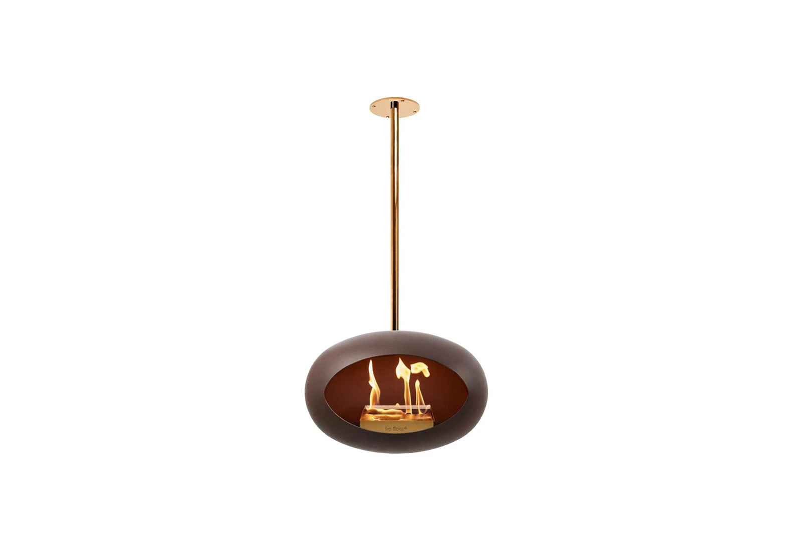 Le Feu Sky Mocca Bioethanol Kamin 50 cm - Roségold, Deckenkamin, elegantes Design, sichere SafeBurn-Technologie, 1,5L Brenner, einfache Montage. Le Feu Sky Mocca Bioethanol Kamin 50 cm - Roségold, Deckenkamin, elegantes Design, sichere SafeBurn-Technologie, 1,5L Brenner, einfache Montage.