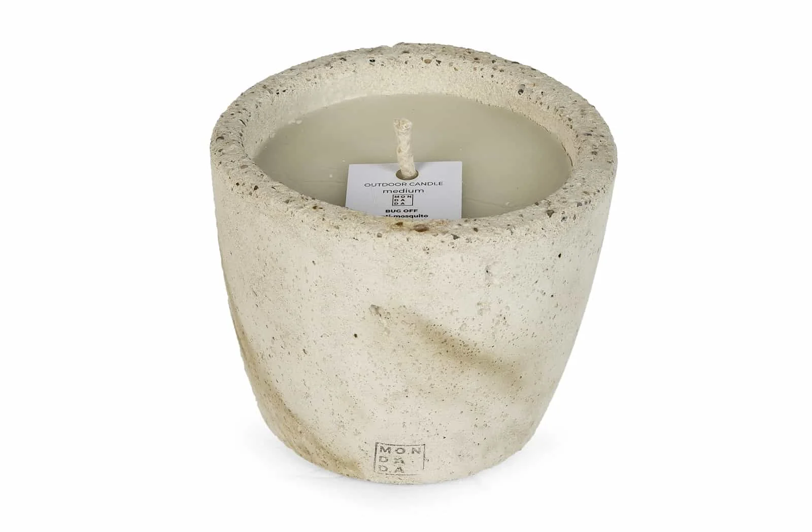 Mon Dada Urban Outdoor Kerze Ecru - Handgefertigt in Belgien, neutraler Duft, Soja- und Kokoswachs, ideal als Geschenk, inkl. Jutebeutel Mon Dada Urban Outdoor Kerze Ecru - Handgefertigt in Belgien, neutraler Duft, Soja- und Kokoswachs, ideal als Geschenk, inkl. Jutebeutel