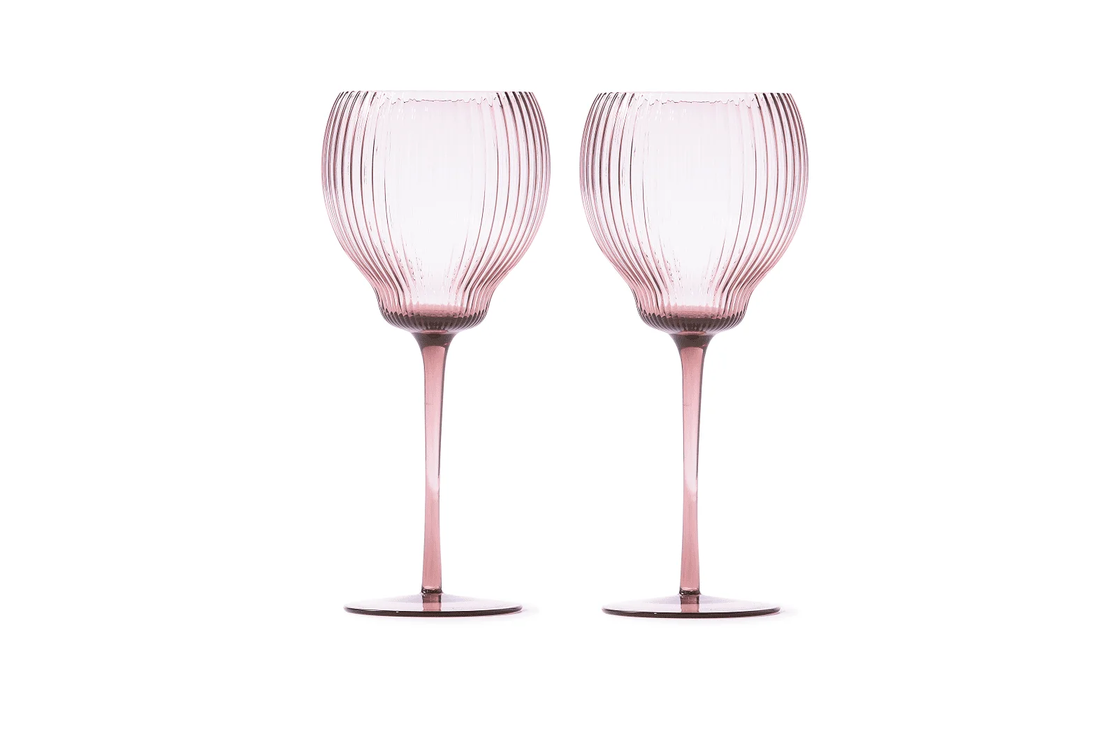 Pols Potten Pum Wineglasses S - 2er Set Trinkgläser in Dunkelpurpur | Luxuriöse Tumblers mit Rillen | Hochwertiges Glasdesign Pols Potten Pum Wineglasses S - 2er Set Trinkgläser in Dunkelpurpur | Luxuriöse Tumblers mit Rillen | Hochwertiges Glasdesign
