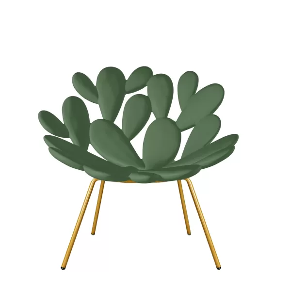 Qeeboo Filicudi Armchair Balsam Green - Stylish Indoor/Outdoor Loungesessel, von Marcantonio designt, inspiriert vom Feigenkaktus Qeeboo Filicudi Armchair Balsam Green - Stylish Indoor/Outdoor Loungesessel, von Marcantonio designt, inspiriert vom Feigenkaktus