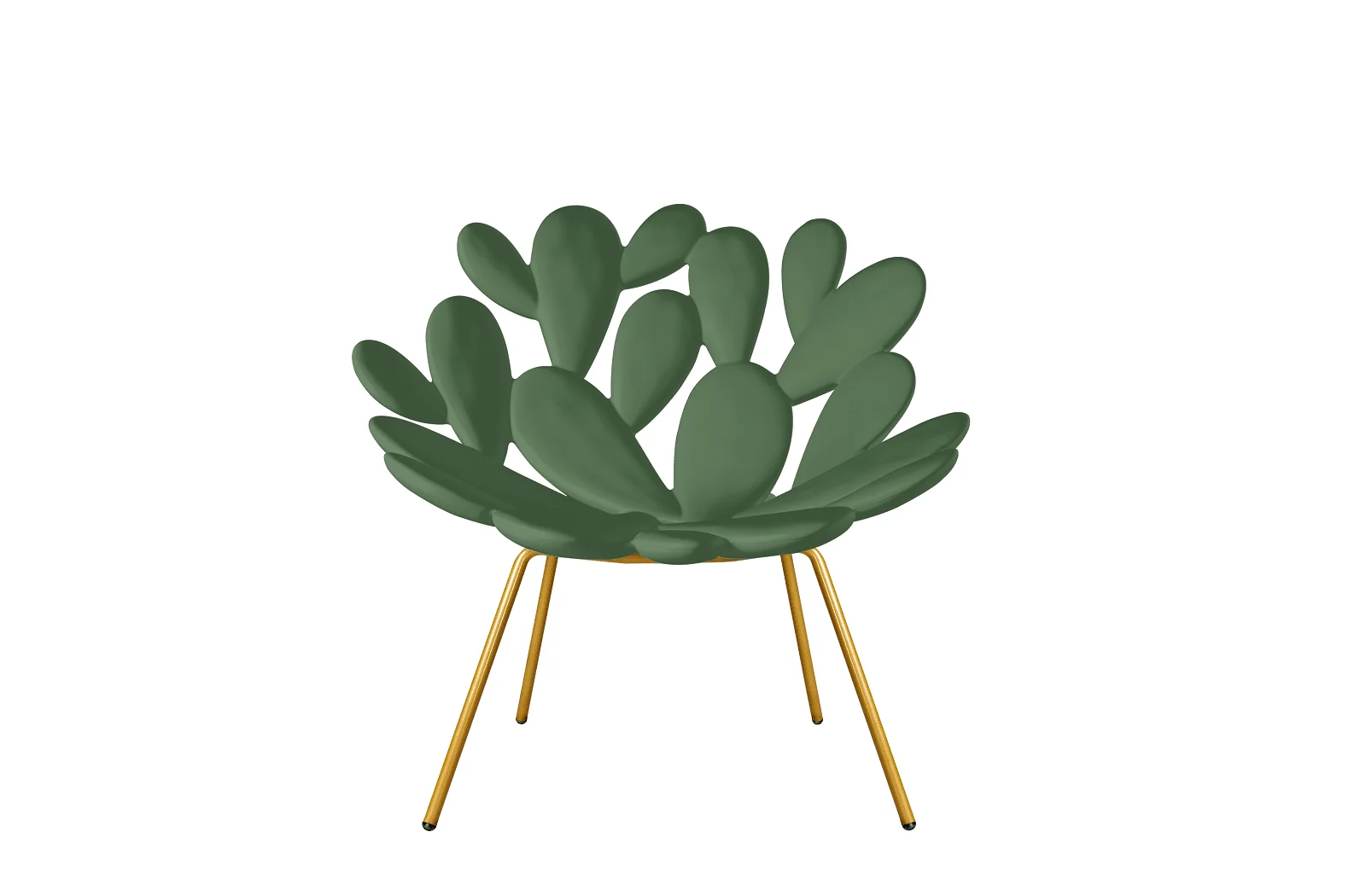 Qeeboo Filicudi Armchair Balsam Green - Stylish Indoor/Outdoor Loungesessel, von Marcantonio designt, inspiriert vom Feigenkaktus Qeeboo Filicudi Armchair Balsam Green - Stylish Indoor/Outdoor Loungesessel, von Marcantonio designt, inspiriert vom Feigenkaktus