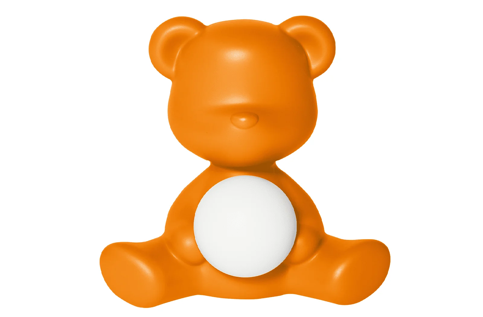 Qeeboo Teddy Girl LED Tischleuchte Orange | Wiederaufladbar, kabellos, von Stefano Giovannoni | Süße Teddy Designlampe für Kinderzimmer Qeeboo Teddy Girl LED Tischleuchte Orange | Wiederaufladbar, kabellos, von Stefano Giovannoni | Süße Teddy Designlampe für Kinderzimmer