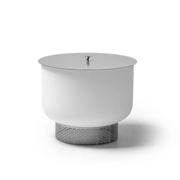 QFlame Set Balcony – Edelstahl Feuerschale mit Bio-Ethanol, 8L, handgefertigter Betonsockel, ideal für Balkon, sichere Nutzung, modernes Design QFlame Set Balcony – Edelstahl Feuerschale mit Bio-Ethanol, 8L, handgefertigter Betonsockel, ideal für Balkon, sichere Nutzung, modernes Design