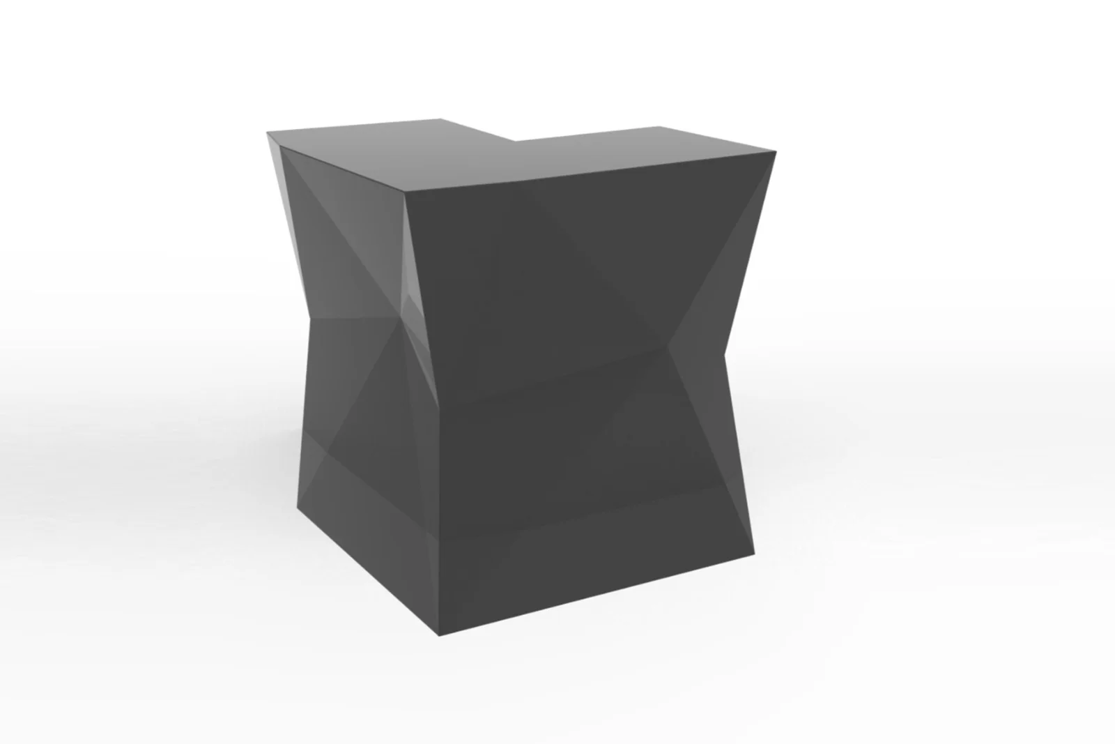 Vondom FAZ Bartheke Eckmodul – Anthrazit Glanz, modular, elegantes Design, hochwertige Materialien, RGBW-LEDs, ideal für Außenbereiche. Vondom FAZ Bartheke Eckmodul – Anthrazit Glanz, modular, elegantes Design, hochwertige Materialien, RGBW-LEDs, ideal für Außenbereiche.