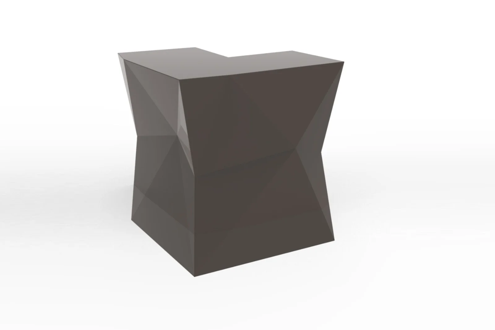 Vondom FAZ Bartheke Eckmodul - Glanz Bronze, Modular, Outdoor, Hochwertige Materialien, RGBW-LEDs, Stilvolles Design für Garten & Terrasse Vondom FAZ Bartheke Eckmodul - Glanz Bronze, Modular, Outdoor, Hochwertige Materialien, RGBW-LEDs, Stilvolles Design für Garten & Terrasse