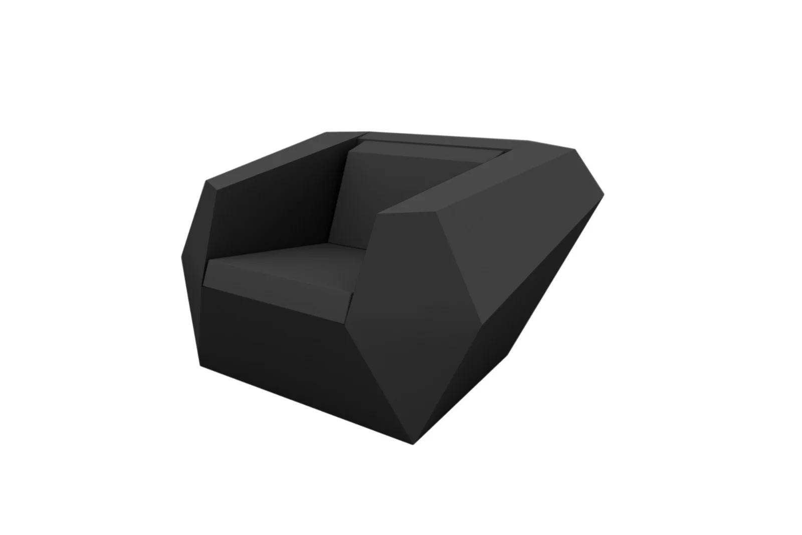 Vondom FAZ Loungesessel Schwarz Taupe – Elegantes Design von Ramón Esteve, modular, hochwertig, ideal für Wohn- und Außenbereich. Vondom FAZ Loungesessel Schwarz Taupe – Elegantes Design von Ramón Esteve, modular, hochwertig, ideal für Wohn- und Außenbereich.