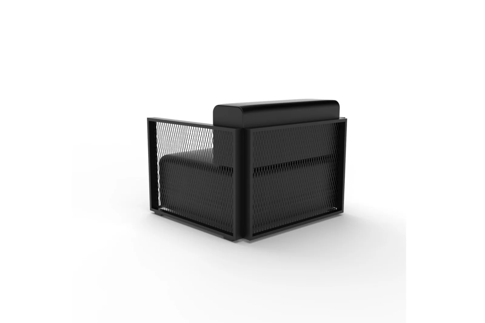 Vondom The Factory Loungesessel schwarz anthrazit – eleganter, wetterfester Relaxsessel für Innen & Außen, hochwertiges Aluminium, modernes Design Vondom The Factory Loungesessel schwarz anthrazit – eleganter, wetterfester Relaxsessel für Innen & Außen, hochwertiges Aluminium, modernes Design