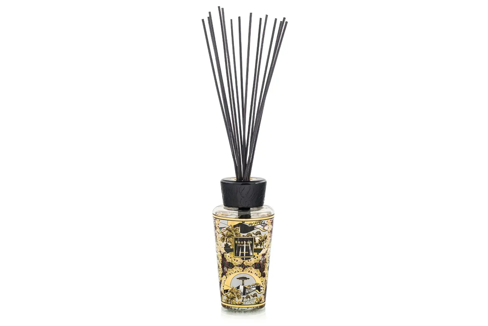 Baobab Caravane Diffuser 500 ml - Limited Edition, Holzduft mit Tanne & Vetiver, 24-karätiges Golddesign, Geschenktasche gratis! Baobab Caravane Diffuser 500 ml - Limited Edition, Holzduft mit Tanne & Vetiver, 24-karätiges Golddesign, Geschenktasche gratis!