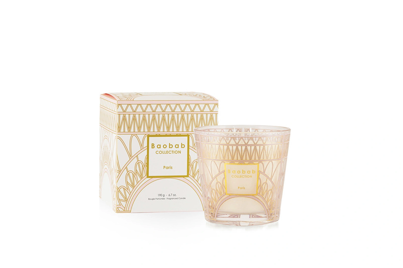 Baobab Paris My First Baobab Duftkerze Max One - Romantischer Frühlingsduft, Platin & Gold Design, 30 Std. Brenndauer, Geschenkverpackung Baobab Paris My First Baobab Duftkerze Max One - Romantischer Frühlingsduft, Platin & Gold Design, 30 Std. Brenndauer, Geschenkverpackung