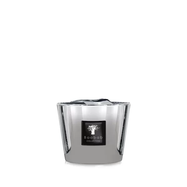 Baobab Platinum Duftkerze Les Exclusives, maskuliner Duft mit Amber & Grapefruit, edles Platinglas, Geschenkverpackung gratis, 10cm Baobab Platinum Duftkerze Les Exclusives, maskuliner Duft mit Amber & Grapefruit, edles Platinglas, Geschenkverpackung gratis, 10cm