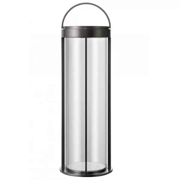 Blomus MITURO LED Leuchte Gunmetal M, IP54, tragbar, dimmbar, Aluminium, Touch-Control, für Innen & Außen, innovatives Design von Peter Lienhart Blomus MITURO LED Leuchte Gunmetal M, IP54, tragbar, dimmbar, Aluminium, Touch-Control, für Innen & Außen, innovatives Design von Peter Lienhart