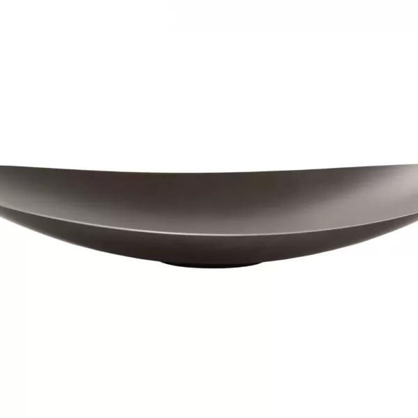 Blomus ONDEA Schale Burned Metal M - Flach, zeitlos & elegant, ideal für Früchte oder Dekoration, langlebiges Design von Fuhrmann Blomus ONDEA Schale Burned Metal M - Flach, zeitlos & elegant, ideal für Früchte oder Dekoration, langlebiges Design von Fuhrmann