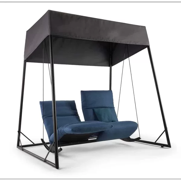Bullfrog ROCKfrog Outdoor 2-Sitzer Schaukelsofa mit Sonnendach – Stufenlos verstellbar, Naturfarbe, ideal für Garten & Terrasse Bullfrog ROCKfrog Outdoor 2-Sitzer Schaukelsofa mit Sonnendach – Stufenlos verstellbar, Naturfarbe, ideal für Garten & Terrasse