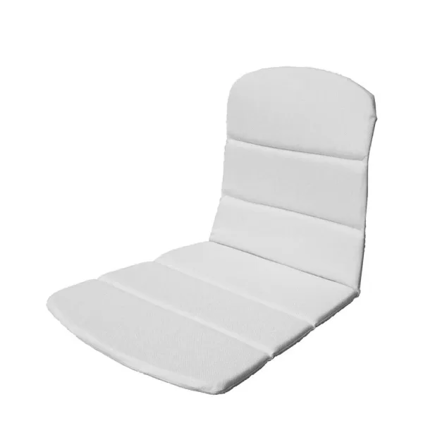 Cane-line Breeze Kissen für Gartenstuhl mit Kufen - Weiß Natté, 46x87 cm, UV-beständig, waschbar, langlebig, design by Strand+Hvass Cane-line Breeze Kissen für Gartenstuhl mit Kufen - Weiß Natté, 46x87 cm, UV-beständig, waschbar, langlebig, design by Strand+Hvass