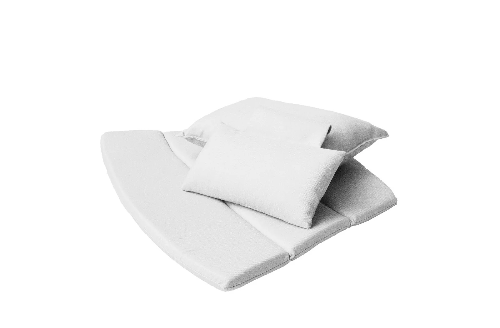 Cane-line Breeze Kissensatz für Highback Loungesessel - White Natté, hochwertig, wetterfest, wechselbare Farben für Garten & Terrasse Cane-line Breeze Kissensatz für Highback Loungesessel - White Natté, hochwertig, wetterfest, wechselbare Farben für Garten & Terrasse